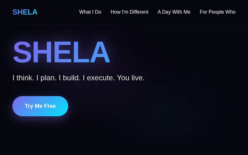 Shela product website